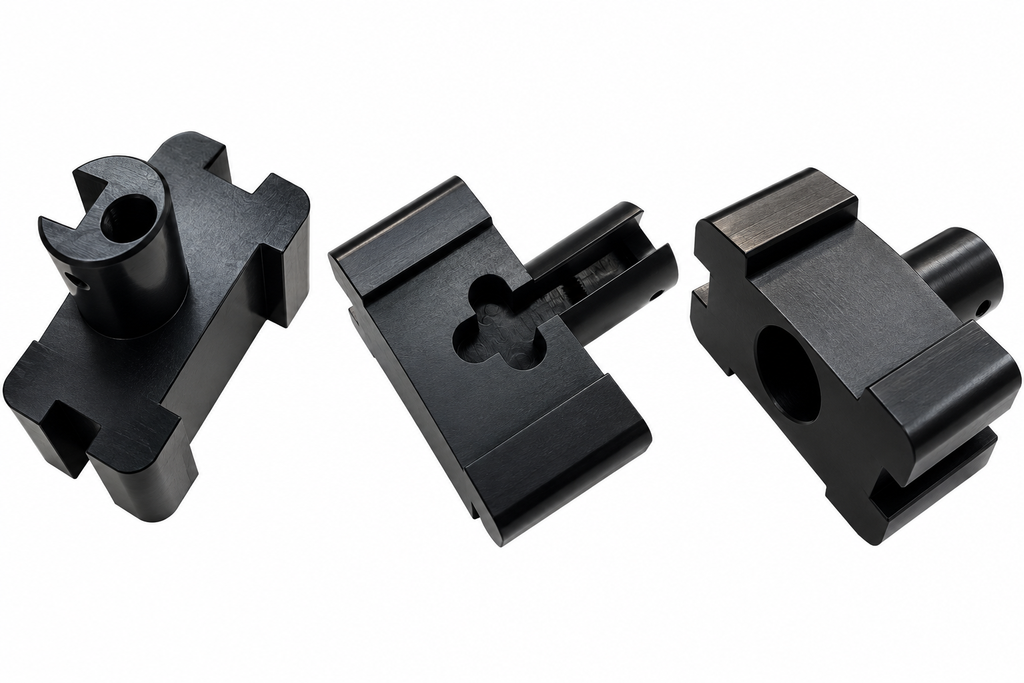2 stück Spiegelhalter 56954501 / 56954500 – CNC-Aluminium Reparaturteil für John Deere Teleskopspiegel